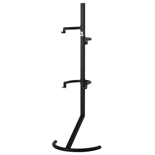 Rastrelliera Portabici Verticale 2 Posti in Acciaio  Nera sconto