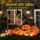 Zucche di Halloween Gonfiabili 240x80x120 cm con Luci a LED 