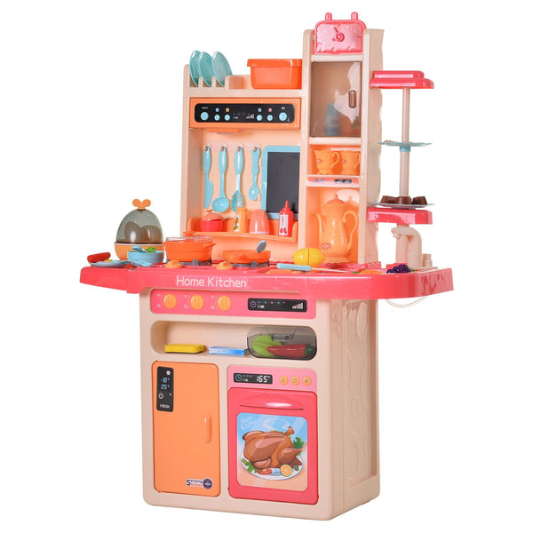 Cucina Giocattolo per Bambini 71x28,5x93,5 cm con Accessori Rosa online