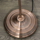 Lampada da Terra con Paralume E27 in Metallo  Bronzo