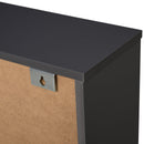 Pensile Bagno Mobiletto 2 Ante e Mensola con Portasciugamani 