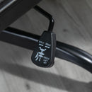 Sedia Poltrona Direzionale da Ufficio in PVC e Tessuto Oxford  Nera