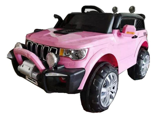 sconto Macchina Elettrica per Bambini 2 Posti 12V Jepsen Fuoristrada 4x4 Rosa
