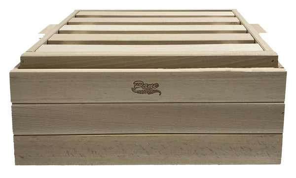 prezzo Portapane con Tagliere 15x26x36 cm in Legno Naturale