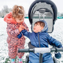 Passeggino Triciclo per Bambini Pieghevole  Grigio