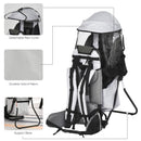 Zaino Porta Bimbo Pieghevole per Trekking  Grigio