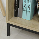 Libreria 60x30x150 cm con Ante e Cassetti in Legno 