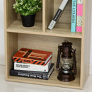 Libreria Scaffale 50x24x150 cm 5 Ripiani in Legno  Rovere