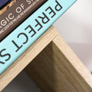 Libreria Mensola Sospesa a V 80,6x16x15,2 cm in Legno 