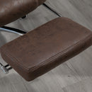 Sedia Poltrona da Ufficio Presidenziale Massaggiante in Similpelle  Marrone