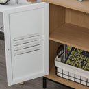 Armadietto Portadocumenti 62x30x67,5 cm 2 Ante in Legno 