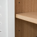 Armadietto Portadocumenti 62x30x67,5 cm 2 Ante in Legno 