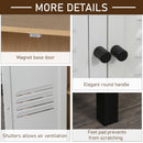 Armadietto Portadocumenti 62x30x67,5 cm 2 Ante in Legno 