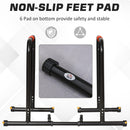 Parallele Fitness per Esercizi in Acciaio  Nere