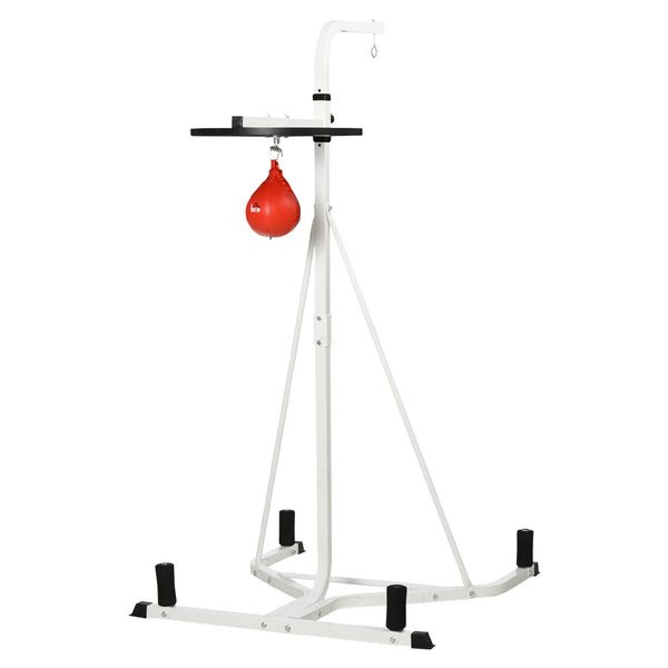 Piattaforma Boxe con Speed Ball Ø16 cm in Acciaio  Bianca acquista