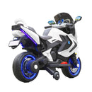 Moto Elettrica per Bambini 2 Posti 12V Jepsen Bianca