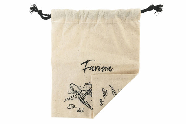 Sacchetto Farina in Cotone 40x30 cm VdE Tivoli 1996 sconto