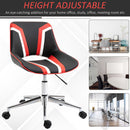 Sedia Poltrona Operativa da Ufficio in Similpelle  Nera