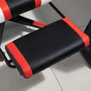 Sedia da Gaming Massaggiante in Similpelle in Similpelle  Nera e Rossa