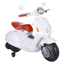 Scooter Elettrico per Bambini 6V Jepsen Bianco