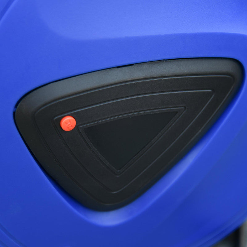 Avvolgicavo Elettrico Automatico da Parete 20m 3 Attacchi  Blu