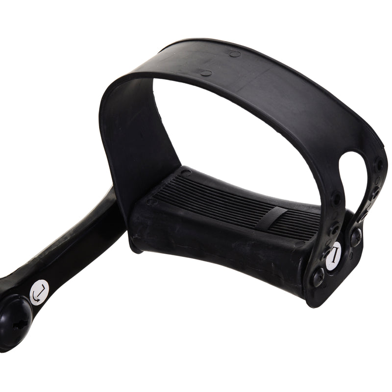 Mini Pedaliera Cyclette per Gambe e Braccia Max 60 Kg  Grigia