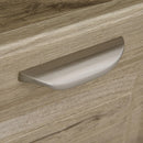 Mobiletto con Schedario e Mensole 72x55x76 cm in MDF  Legno Naturale