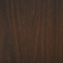 Mobile Multiuso 100x40x120 cm 1 Anta 3 Ripiani  Marrone e Beige