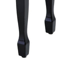 Panca Sgabello Pianoforte con Altezza Regolabile 64x35x45-55 cm in Similpelle e Legno  Nero