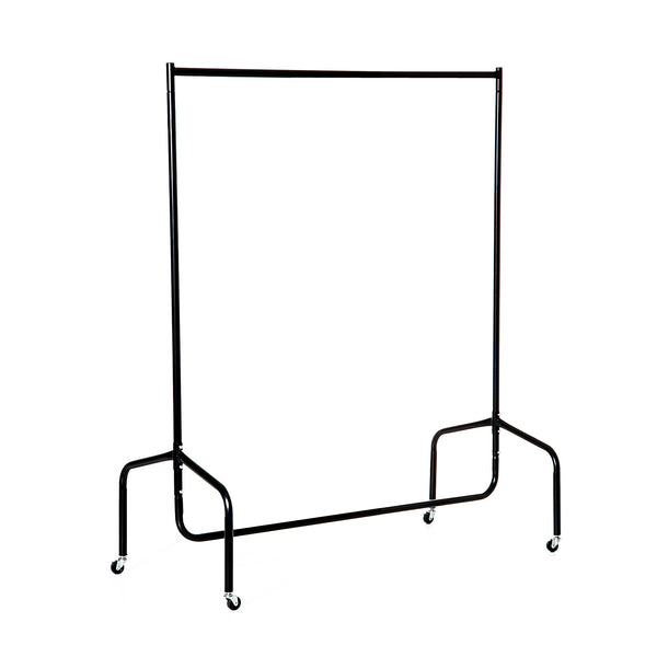 Stender Appendiabiti con Ruote 120x60x150 cm in Ferro  Nero online