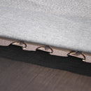 Trampolino Tappeto Elastico per Bambini 150x133x168 cm  Grigio Chiao