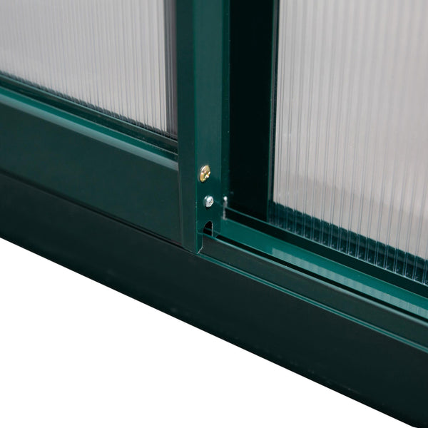 prezzo Serra da Giardino 192x125x221 cm in Policarbonato Verde