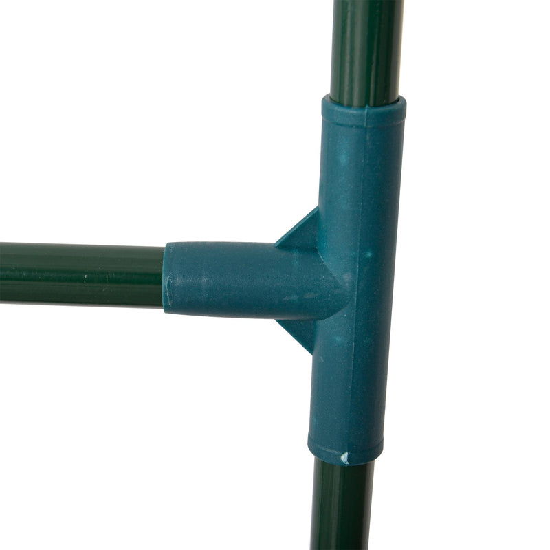 Serra da Giardino 180x90x90 cm in Acciaio e PE  Verde