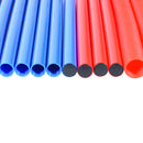 Set Ostacoli e Slalom per Addestramento Cani con Sacca di Trasporto  Blu e Rosso