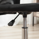 Sedia Poltrona Operativa da Ufficio in Tessuto  Nera