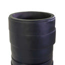 Portavaso resina nero opaco cm Ø43xh122