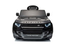 Macchina Elettrica per Bambini Licenza Land Rover Defender Small 12V con Telecomando Nero