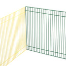 Recinto Recinzione per Animali Domestici 8pz 69x69x23 cm in Metallo Multicolor