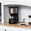 Mobile da Cucina Credenza con Ante e Cassetti 68x39,5x170 cm in Legno Bianca