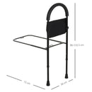 Maniglia per Alzarsi dal Letto 7 Altezze con Impugnatura Antiscivolo e Tasca Nera