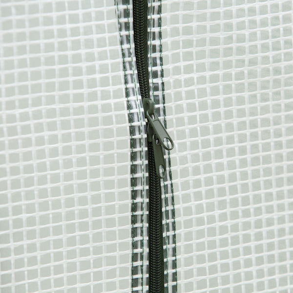 prezzo Mini Serra da Giardino Pieghevole 90x90x110 cm in Polietilene Trasparente