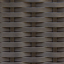 Fioriera da Giardino 40x40x175 cm con Vaso e Griglia per Rampicanti Marrone