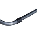 Sedia Sdraio Reclinabile Pieghevole in Metallo e Textilene Nera