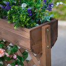 Fioriera da Giardino 68x30x85,5 cm in Legno 