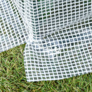 Serra da Giardino a Parete 143x118x212 cm in Polietilene Bianco