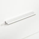 Mobile Porta Stampante con Cassetti 100x35x65 cm in Legno Truciolare Bianco