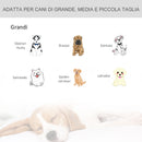 Gabbia per Cani Pieghevole 109,5x71x78 cm con Ruote in Metallo Grigio Scuro