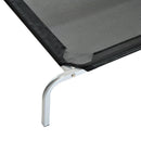 Brandina Portatile per Cani 89x58x20 cm Fino a 18Kg in Metallo e Tessuto a Rete Nero