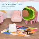 Tappeto Puzzle 25 Pezzi 120x90,5x1 cm in EVA Multicolore