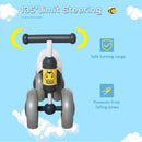 Triciclo per Bambini 18-24 Mesi Primi Passi Giallo